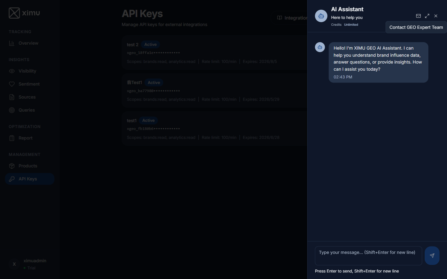 7. AI Assistant